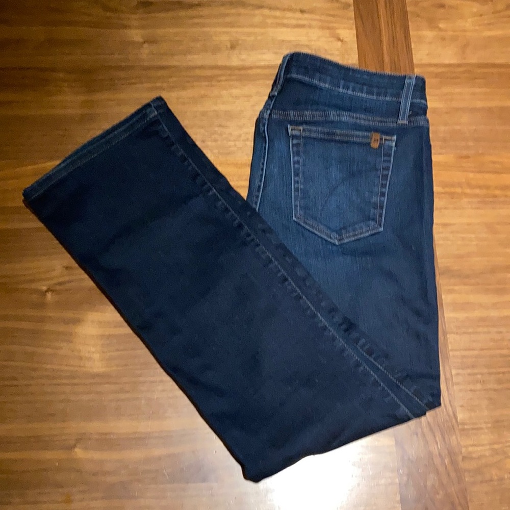 Joe’s Jeans 32P dark wash, “Booty Fit”